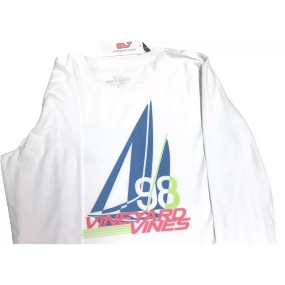 Vineyard Vines Graphic Pocket Long Sleeve 98 tee